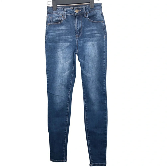 YMI SKINNY HIGH RISE JEANS - Picture 1 of 6
